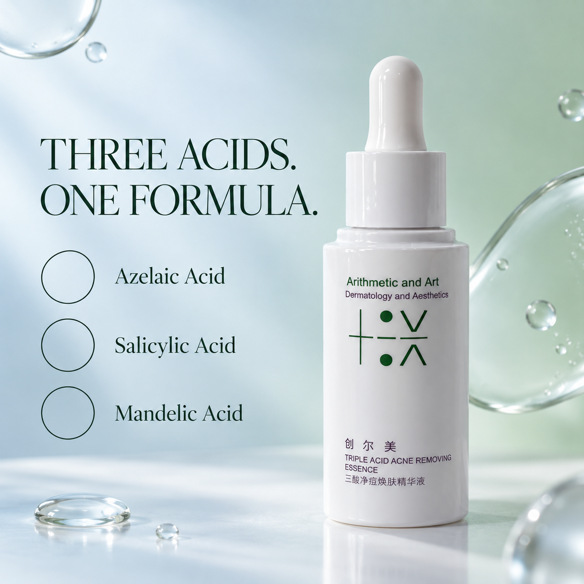 Triple Acid Clarifying Serum · 30 mL