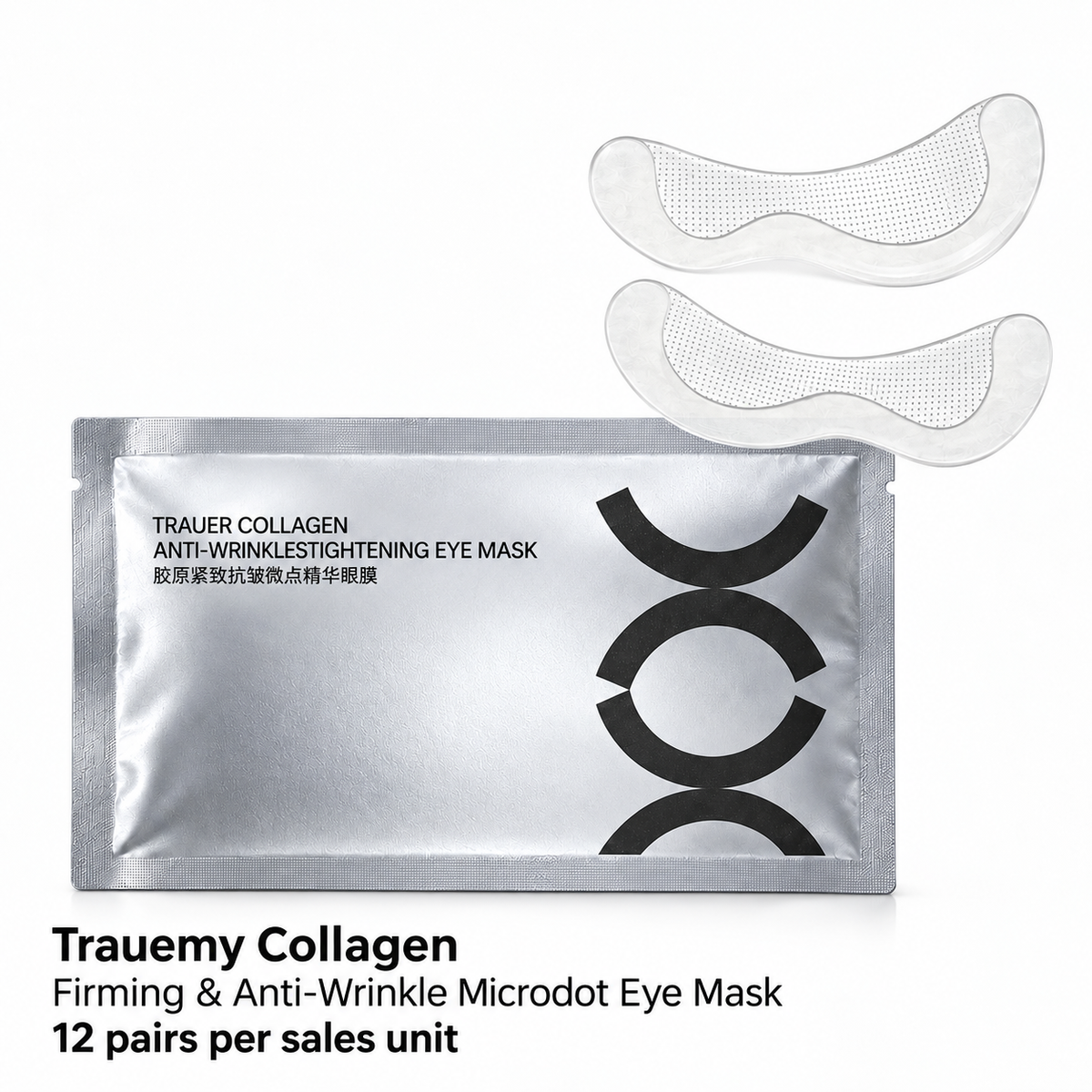 Trauemy Collagen microdot eye mask — 12 pairs per sales unit