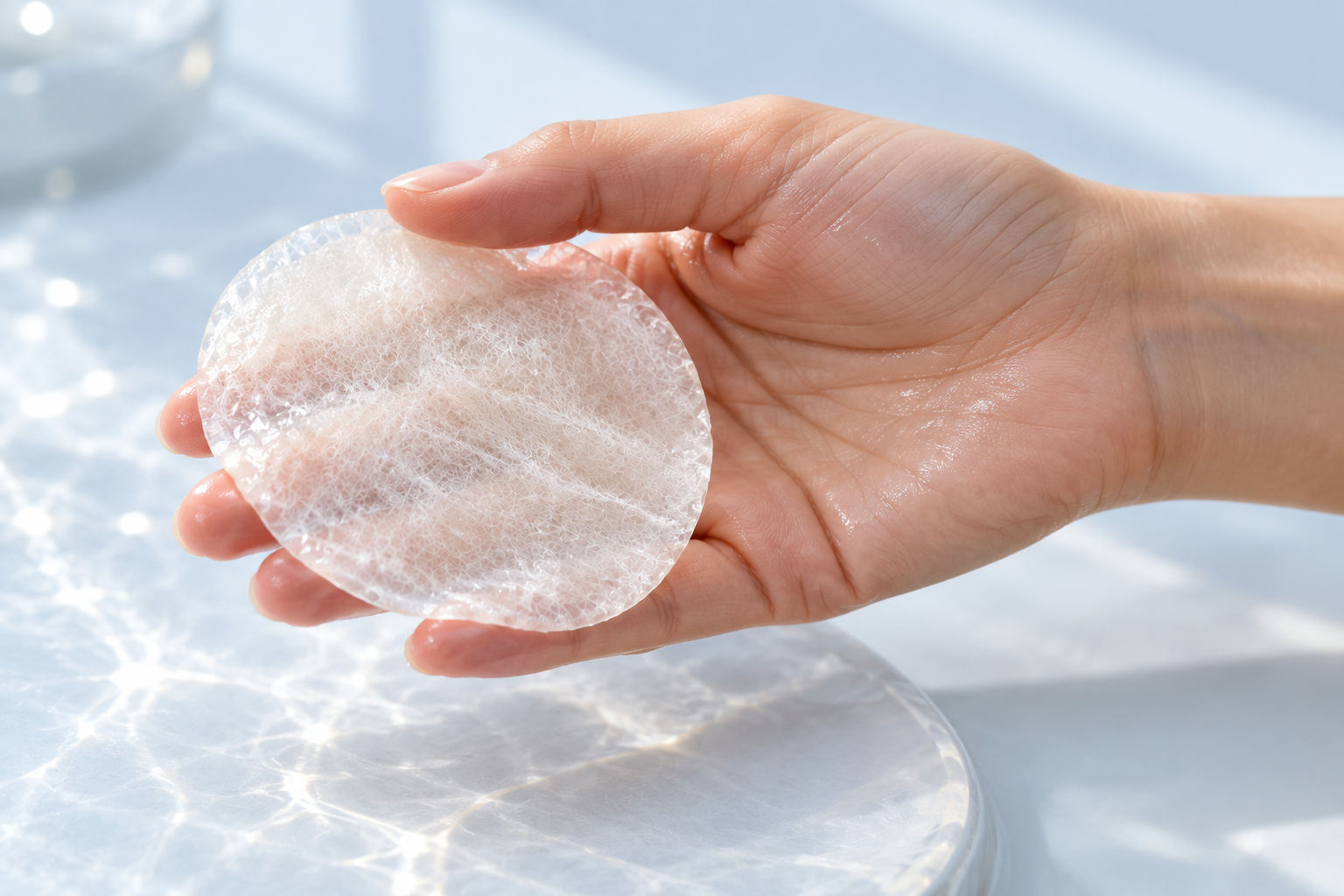 Meet your cotton mask pads.