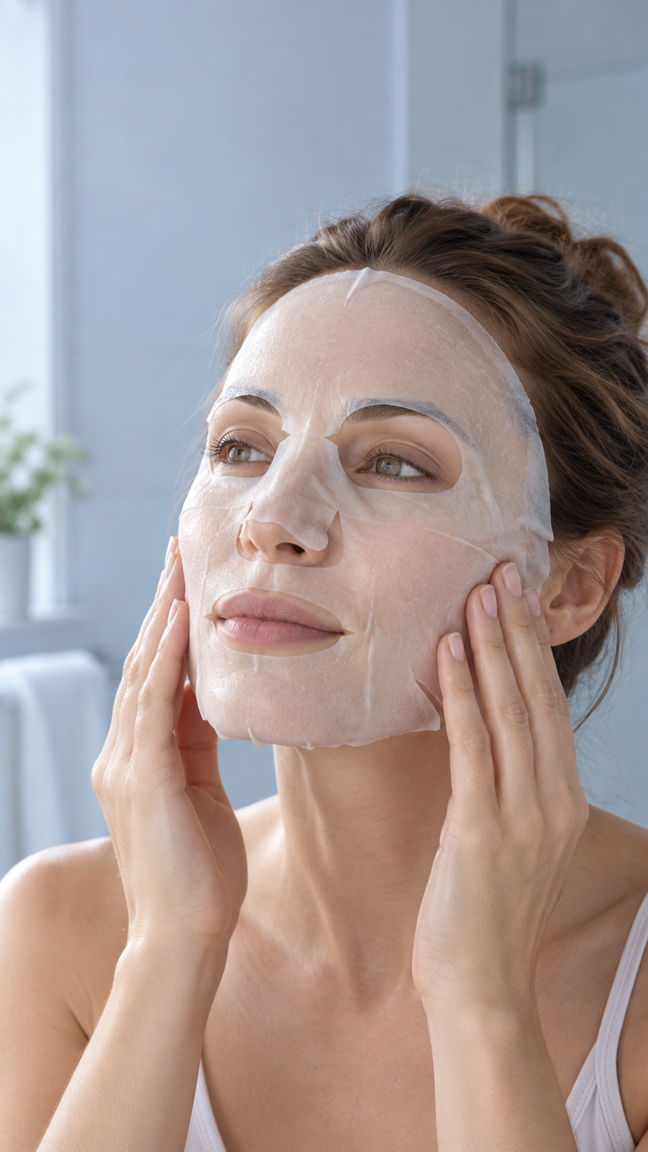 Beroligende og fugtgivende maske · 25 mL × 5 — Trin til brug af arkmaske